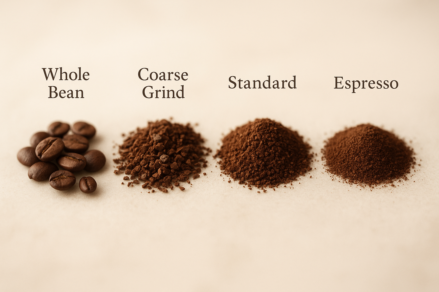 Which coffee grind should I choose?
